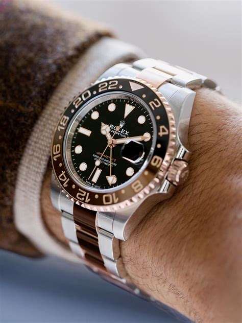 rolex gmt master 2 size